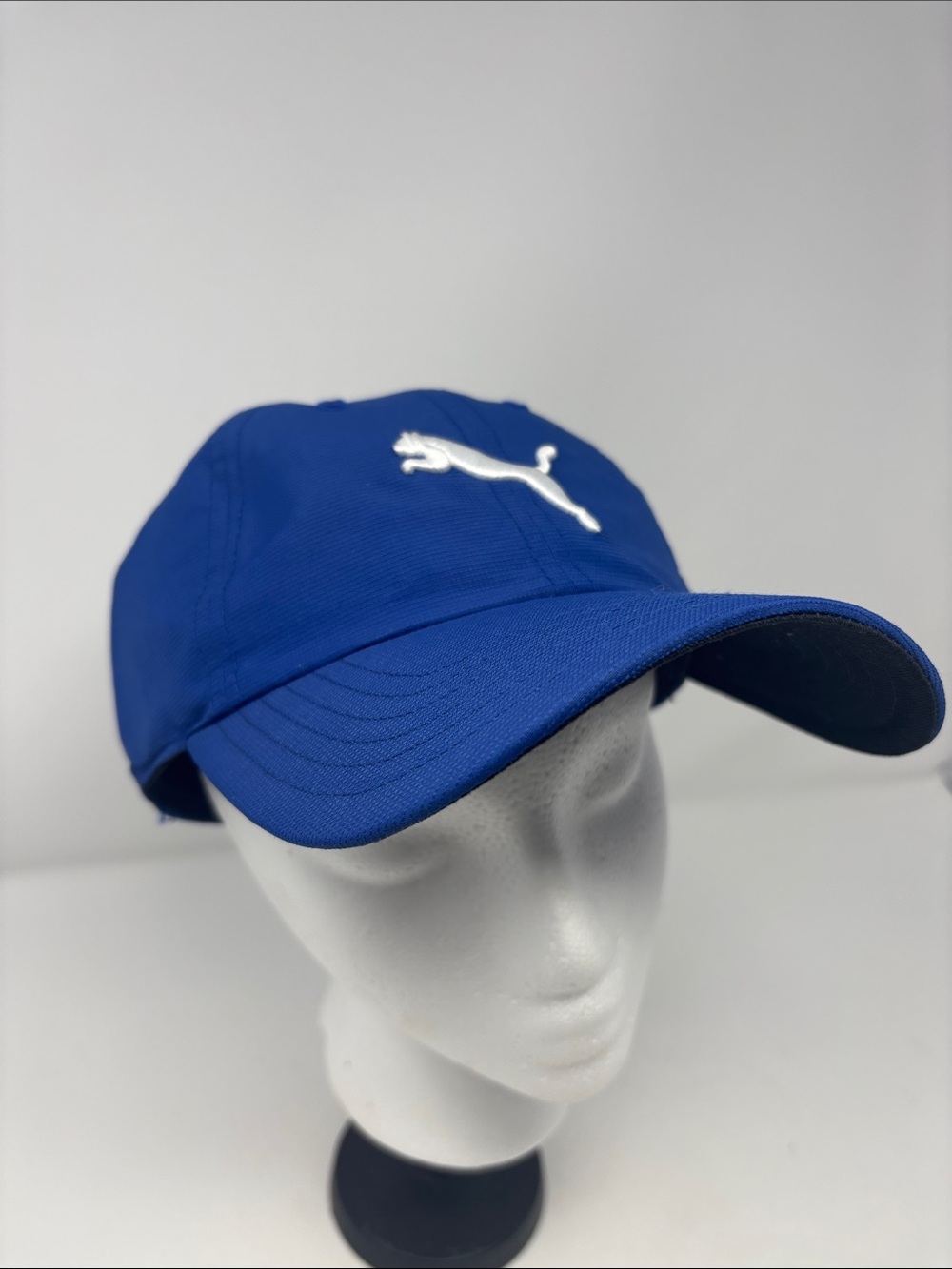 Puma Royal Blue Baseball Cap with White Puma Logo